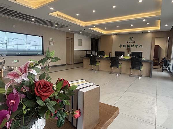 蘭陵墓區(qū)接待大廳